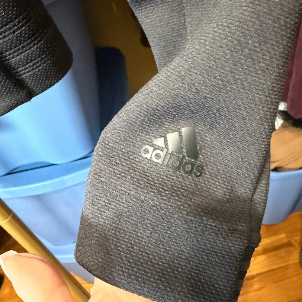 NWOT Adidas Black Climalite Jacket #0078