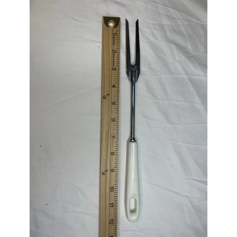 Vintages Stainless Steel Kitchen Utensils slotted spatulas‎ Carving Fork