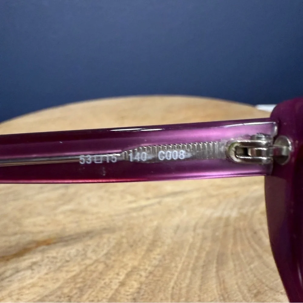 See Eyewear Purple Cat-Eye Glasses with Case