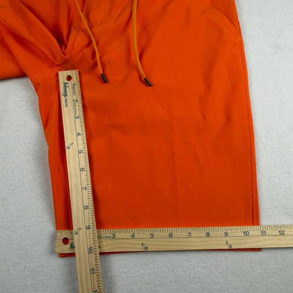 NWT Stio Men's CFS Board Shorts Out Of Bounds Orange Size 34 X 21.5