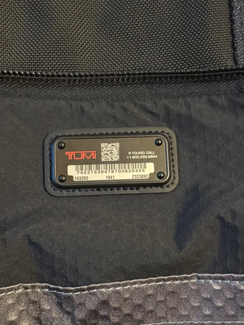 Tumi search backpack
