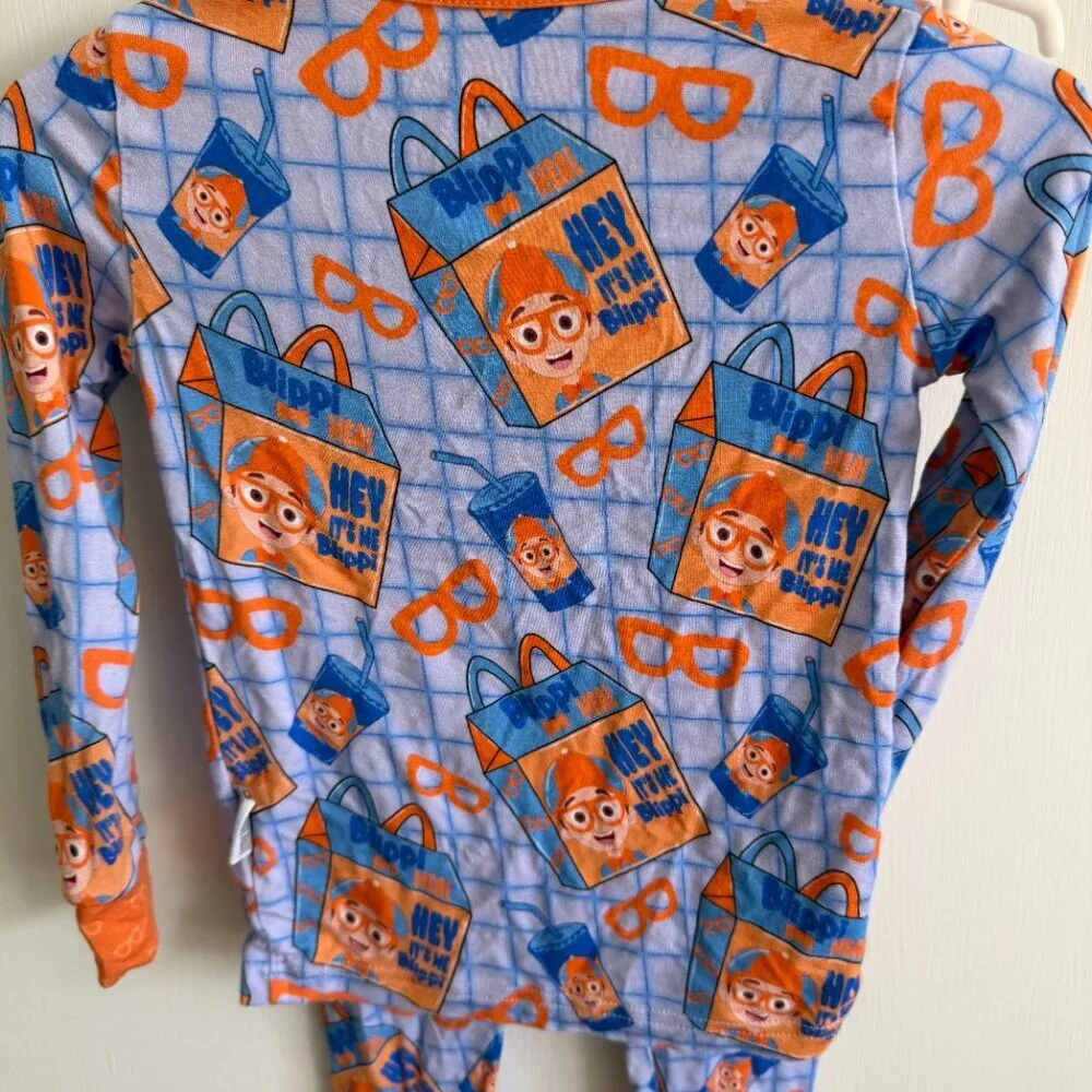 Blippi Bamboo Pajama Set Little Loves & Co 18-24M