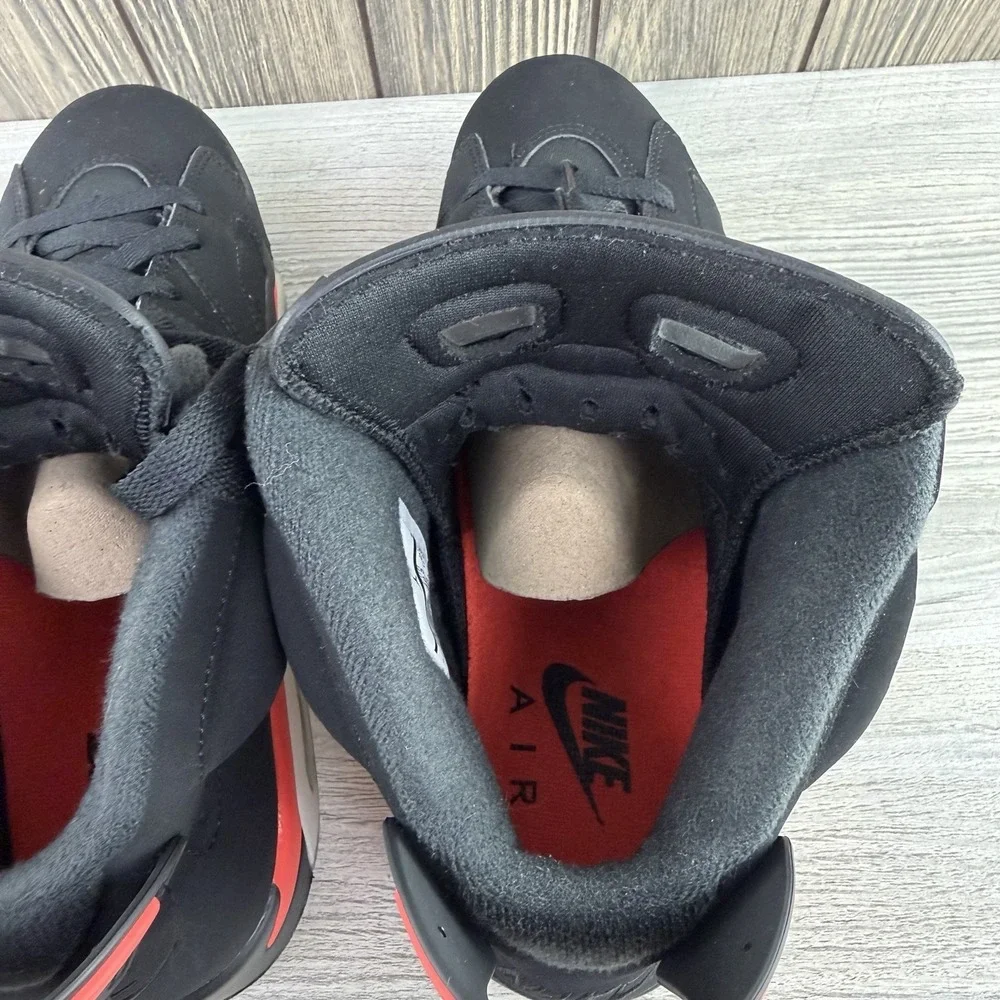 Nike Air Jordan 6 Retro Black Infrared 2019 384664-060 Men's Size 7.5 OG Box