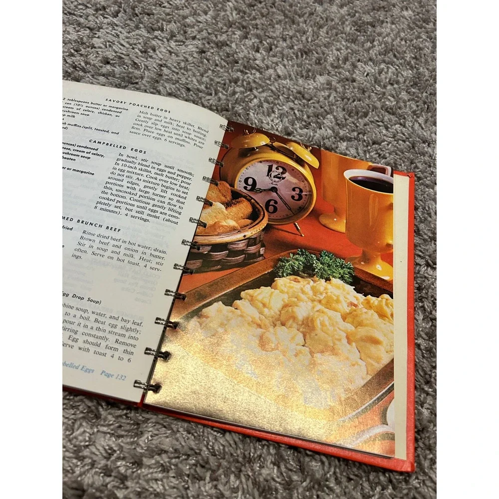 Vintage Campbell Cookbook Cooking with Soup 1972 Eleventh Printing Recipes