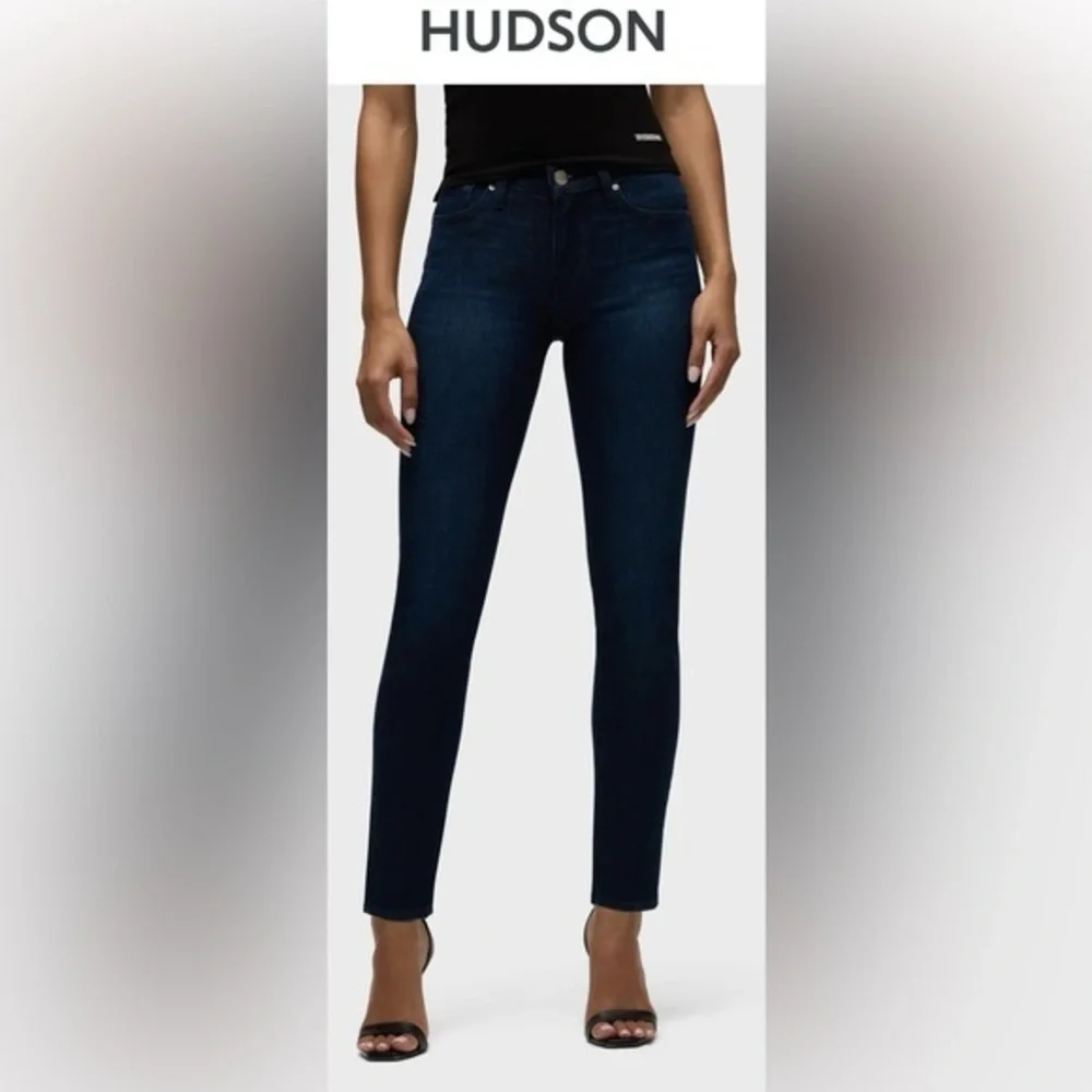 UEC HUDSON BARBARA SUPER SKINNY ANKLE JEAN LOS ANGELES SZ 24 WASH-Rescue