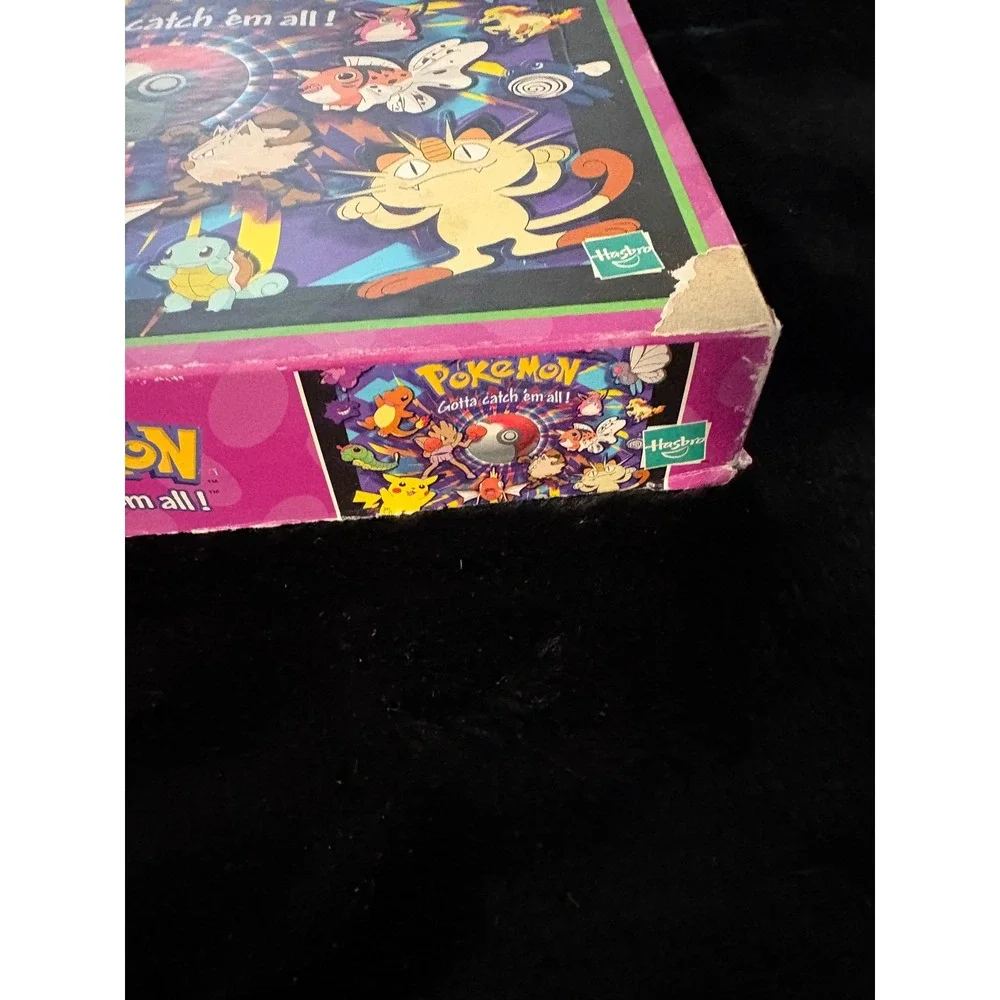 Vintage 1999 Pokemon 60 Piece Jigsaw Puzzle Milton Bradley Hasbro Pikachu 90s
