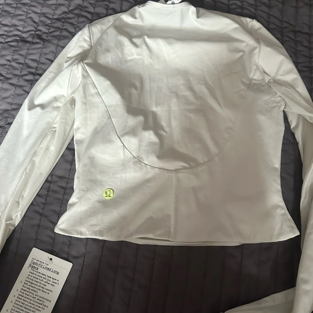 lululemon athletica White Long Sleeve Top