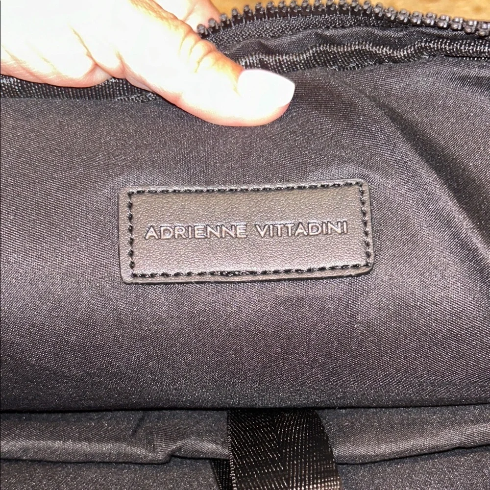 Adrienne Vittadini Black Backpack