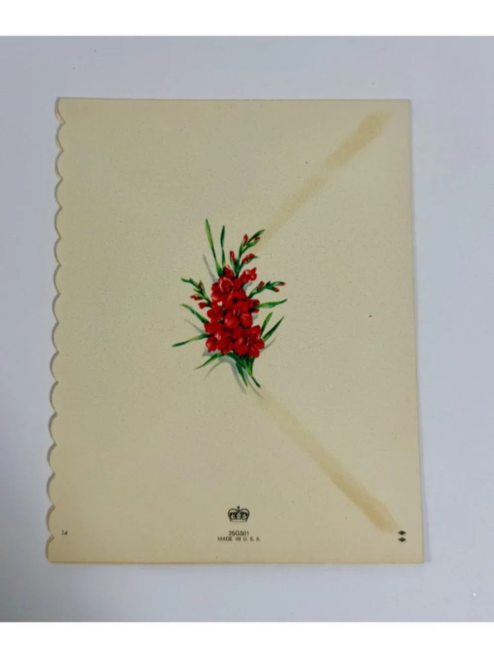 Unknown vintage greeting
