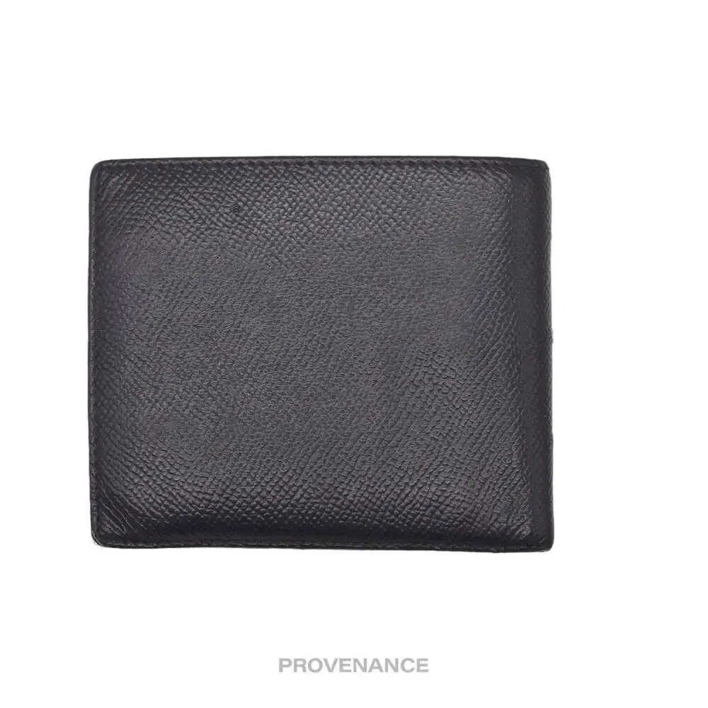 🔴 Givenchy Bifold Wallet - Black Grained Leather