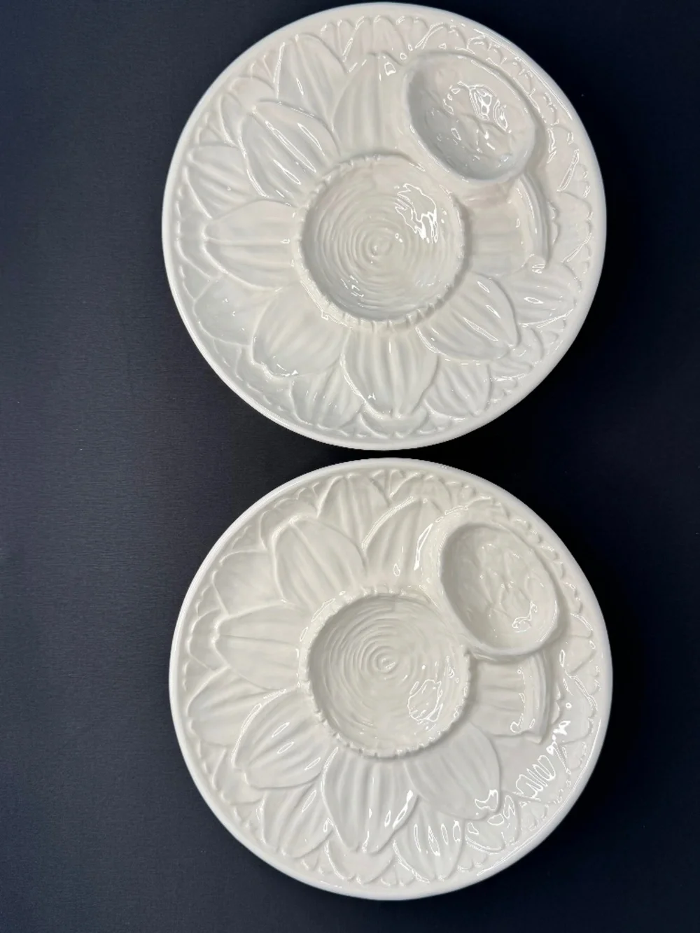 NWT Vintage Sur La Table Portugal Footed Artichoke Plates Set of 2