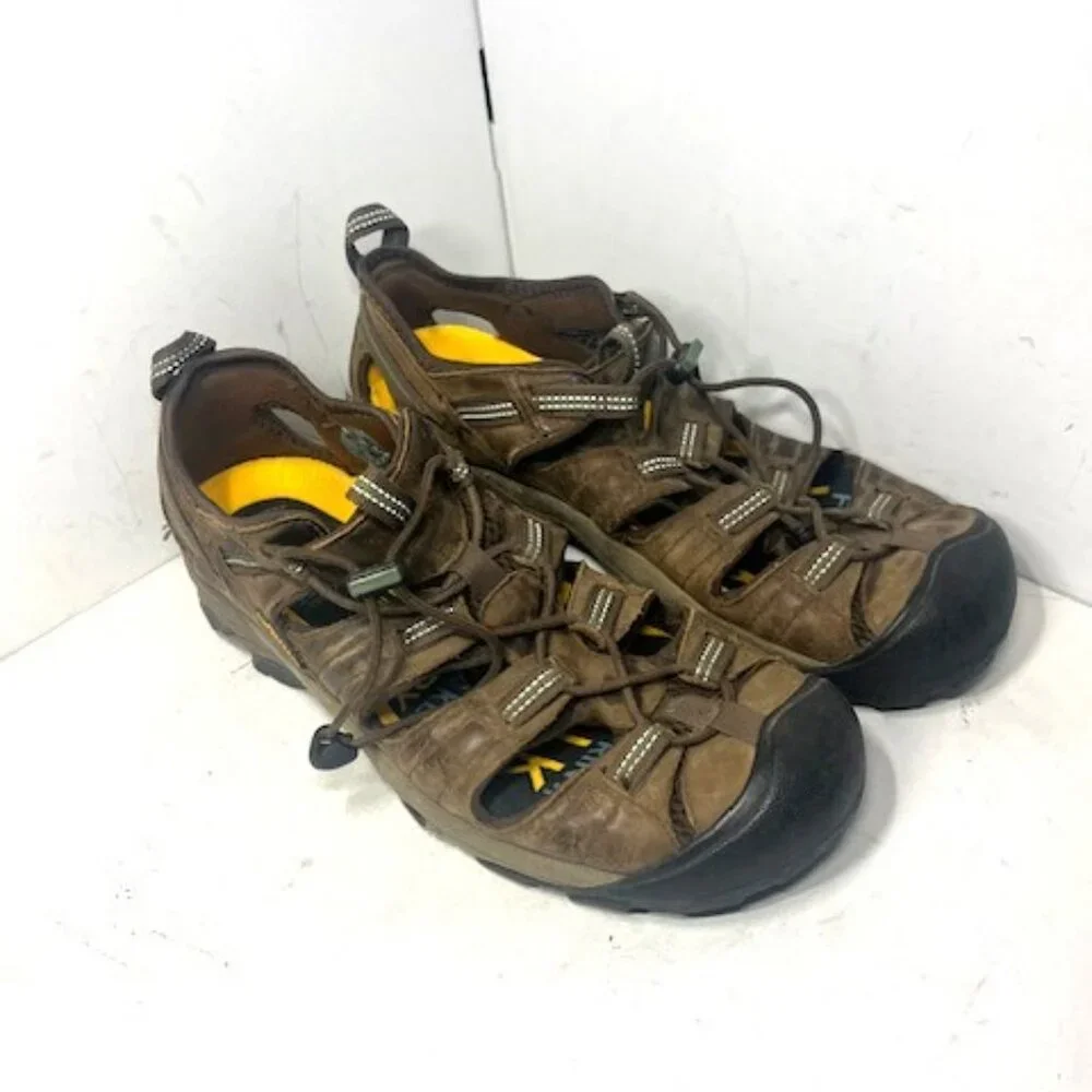 KEEN Arroyo II 1008419 Brown‎ Waterproof Hiking Sandals Mens Size 10.5