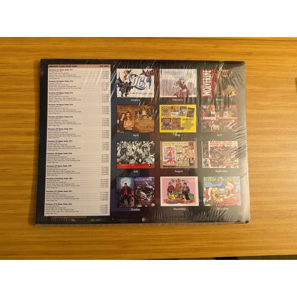 Diamond Comic Distributors april 2005