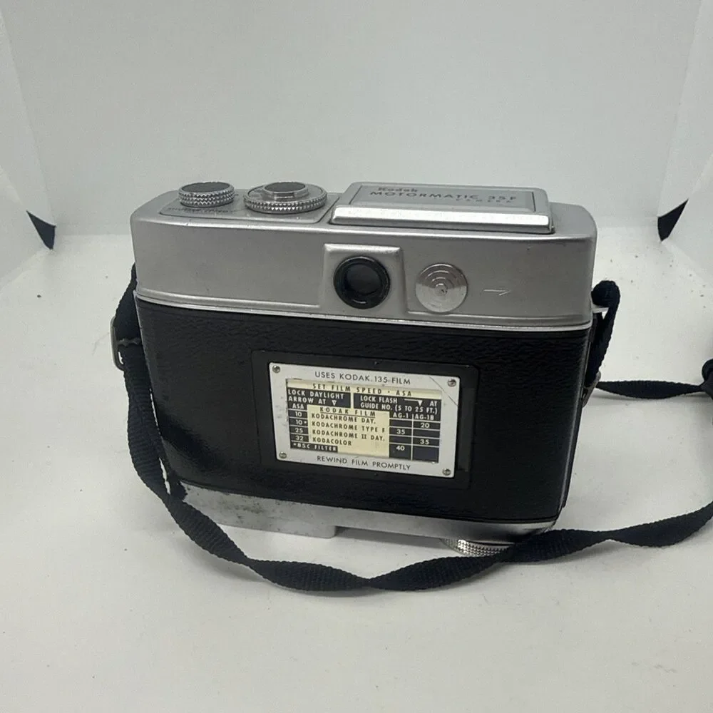 Kodak Motormatic 35R4 Vintage 1965 35mm Film Camera Untested