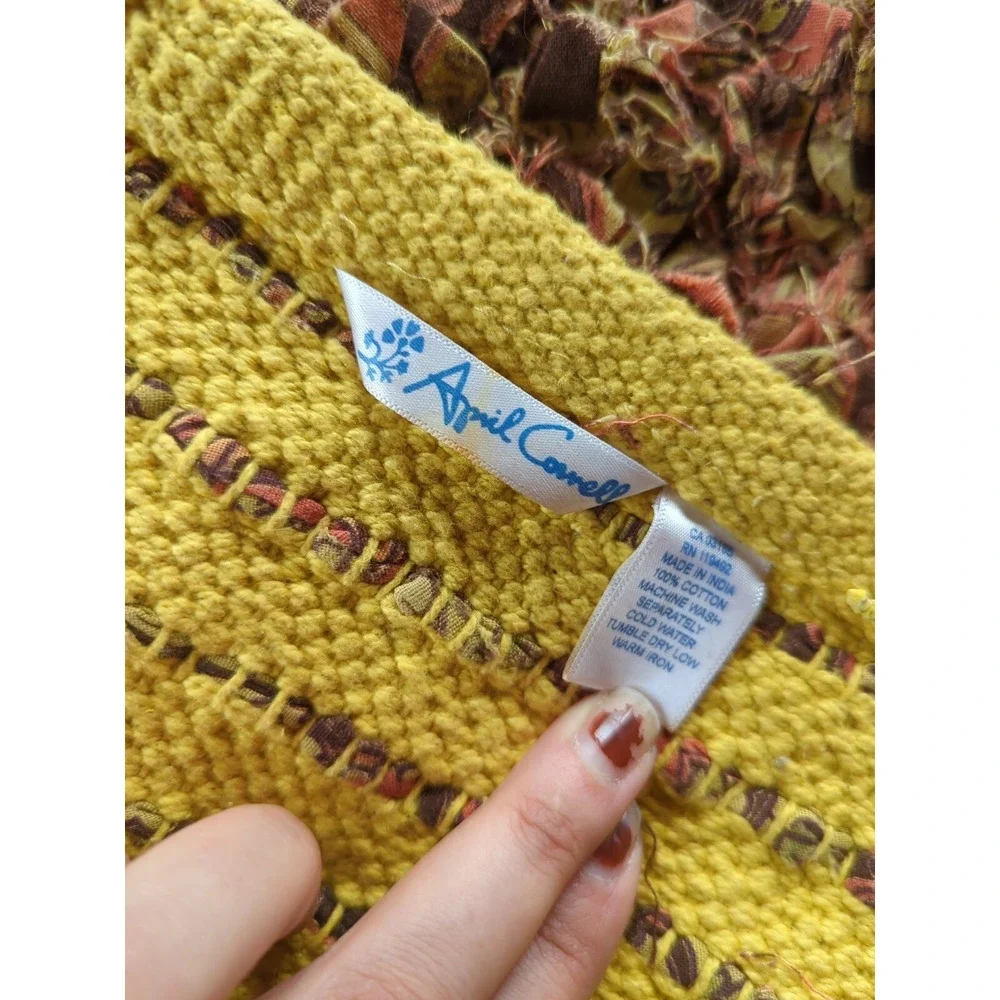 April Cornell Made in India Rag Tie Rug 38