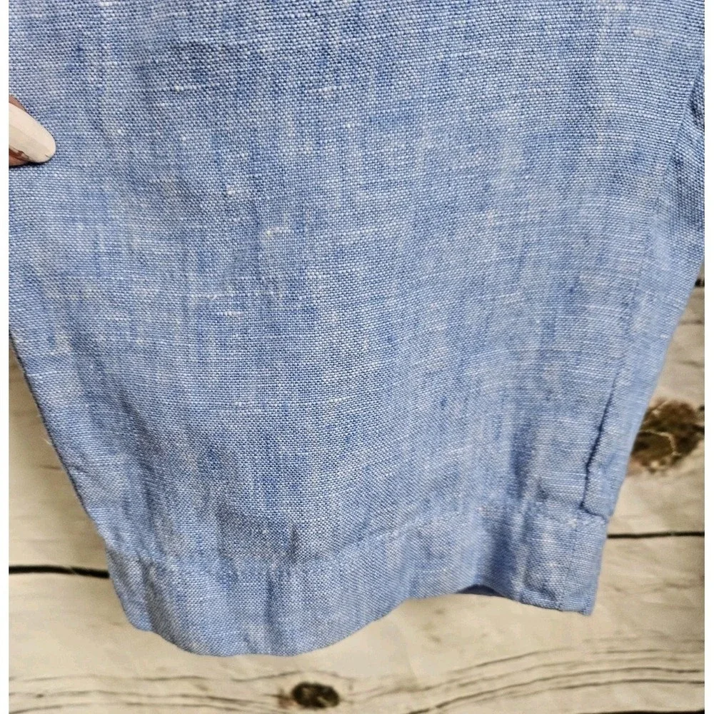 Talbots blue chambray