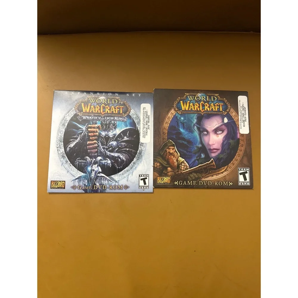 World of Warcraft‎ Wrath of the Lich King PC Game DVD-ROM Expansion Set Blizzard