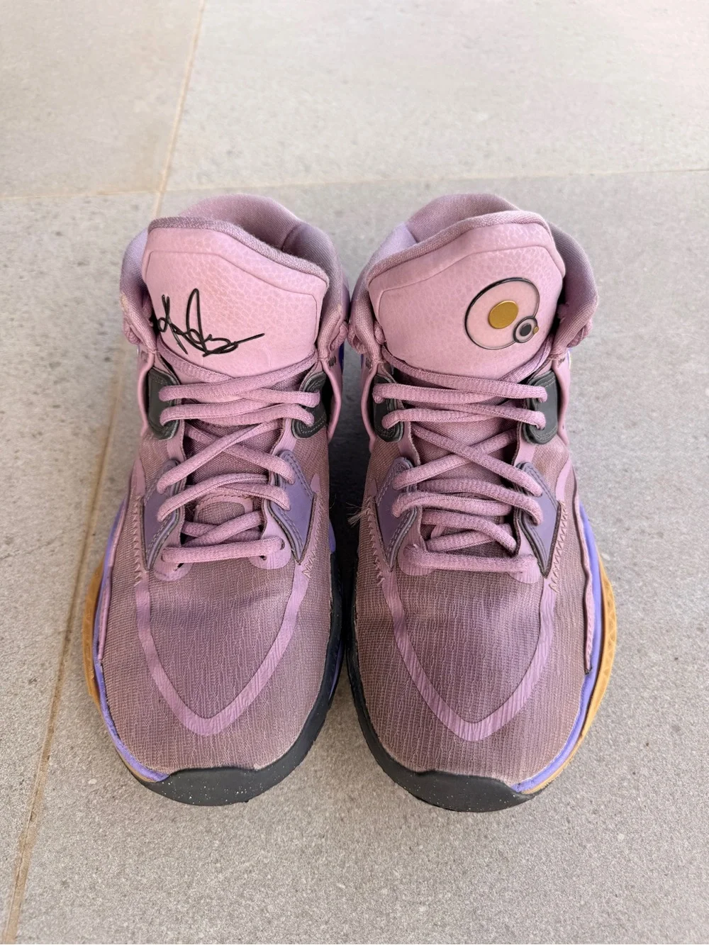 Nike Kyrie Infinity GS Shoes Youth 5.5 Amethyst Purple Kids Basketball
