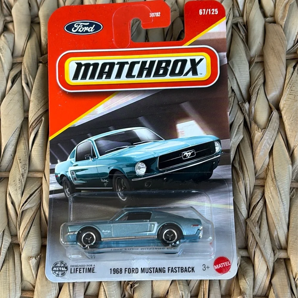 1968 Ford Mustang Fastback Pony Muscle Car Matchbox New Model 2025