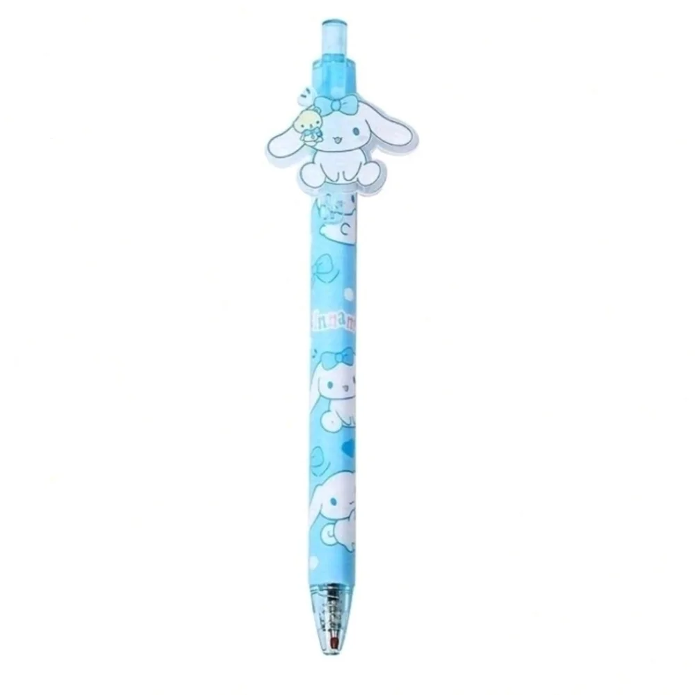 Set of 6, Hello Kitty & Friends Pens Sanrio Kuromi Melody Pom Cinnamoroll