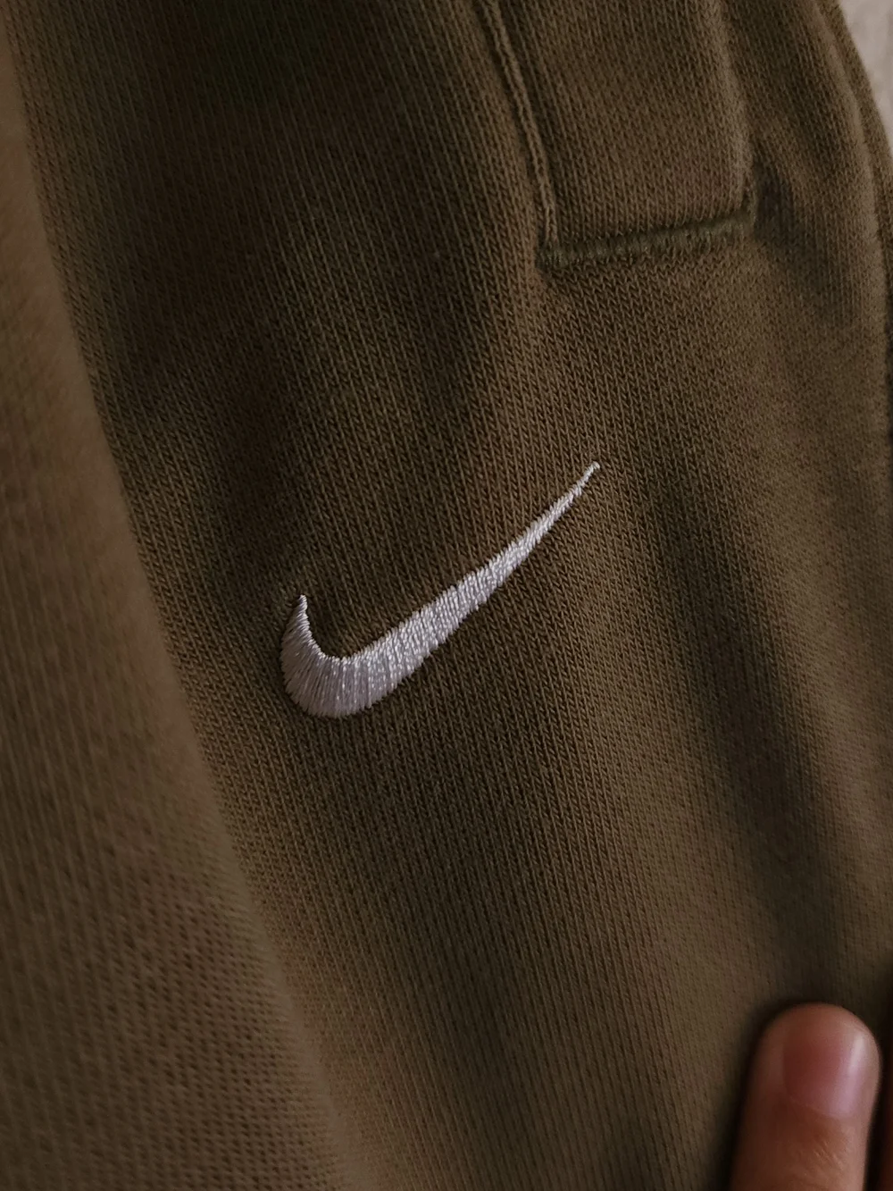 Nike Olive Green Men's Jogger Sweatpants
