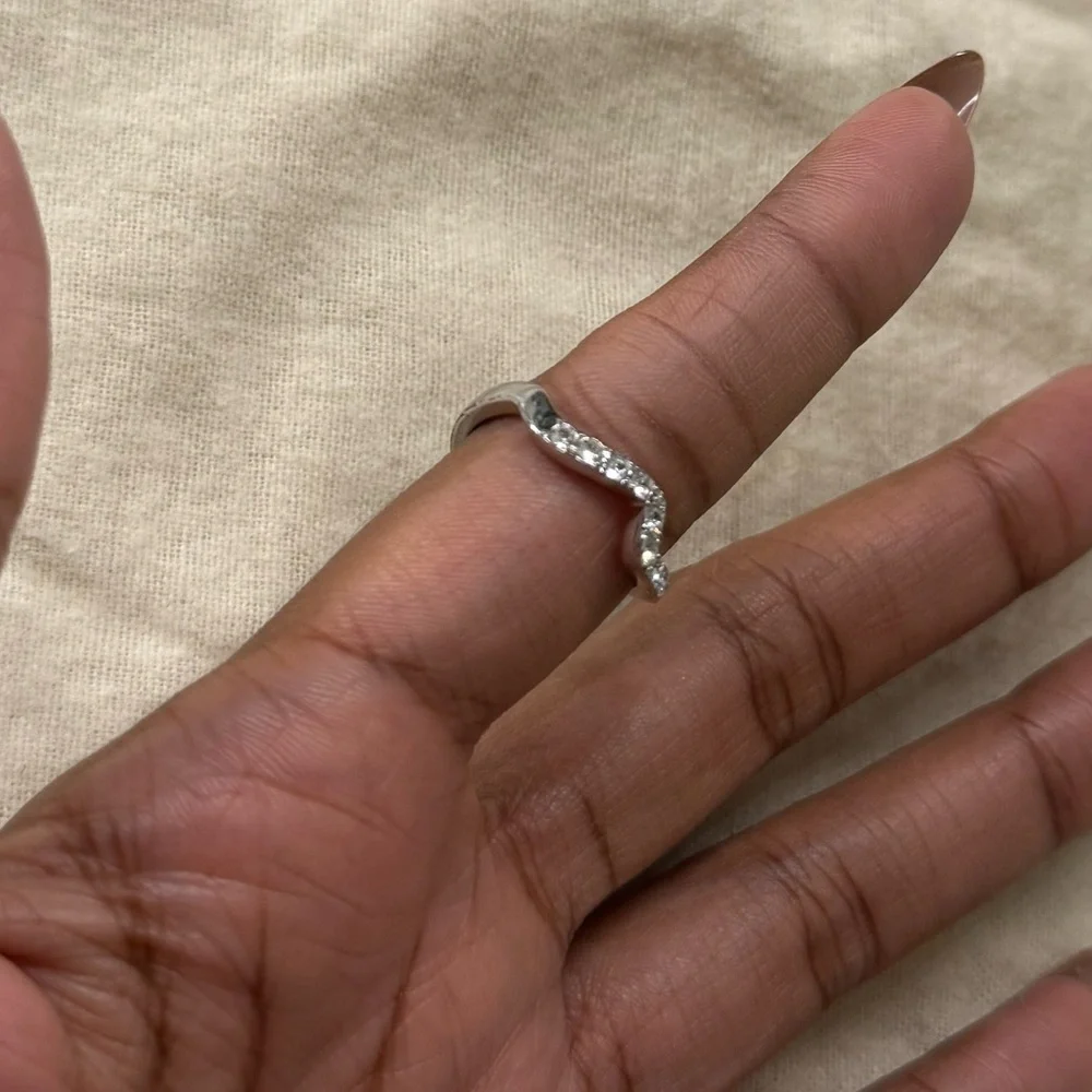 N/A silver studded