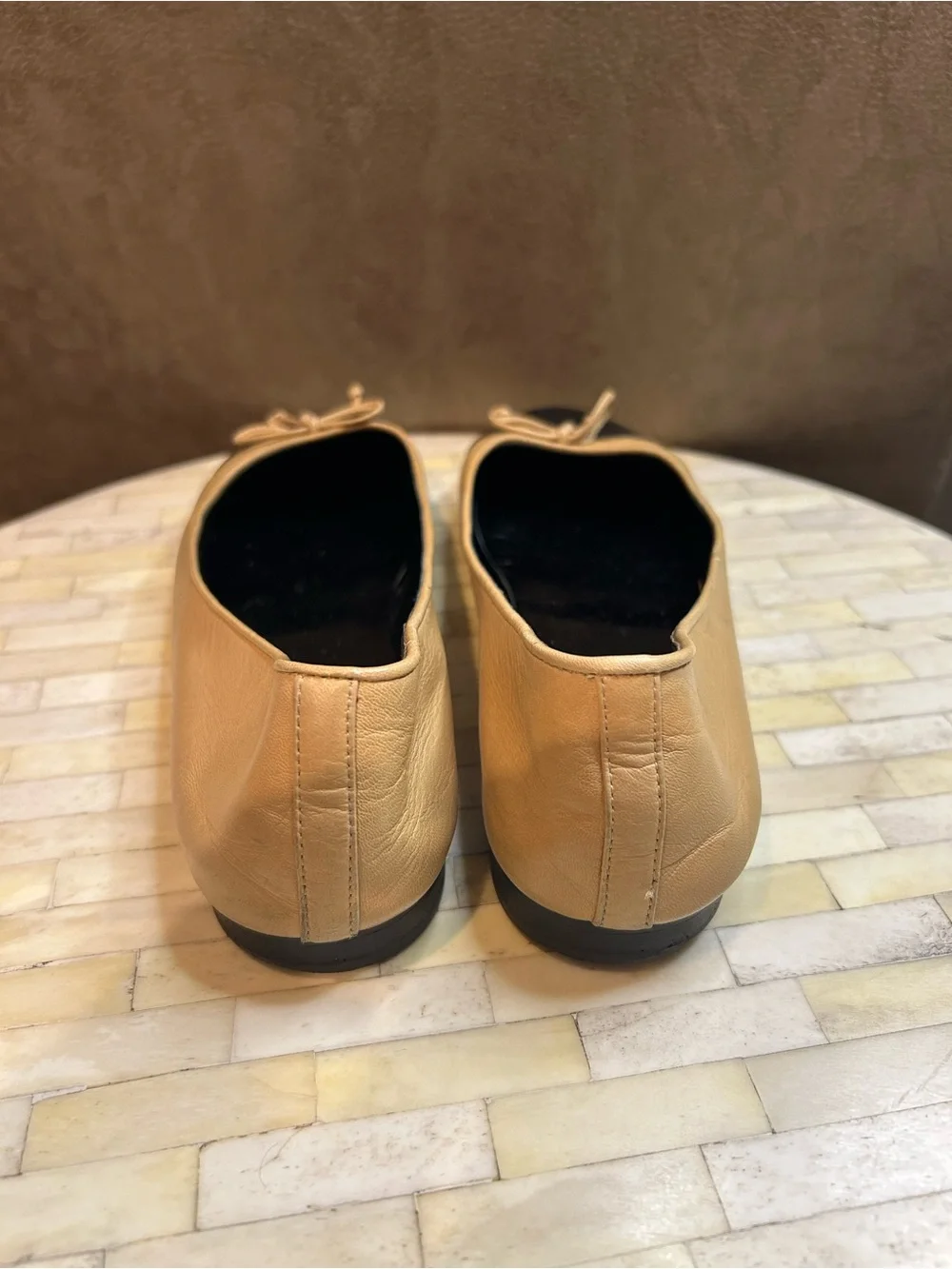 Tory Burch cap toe ballet
