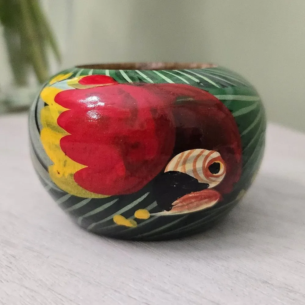 Vintage wooden bowl