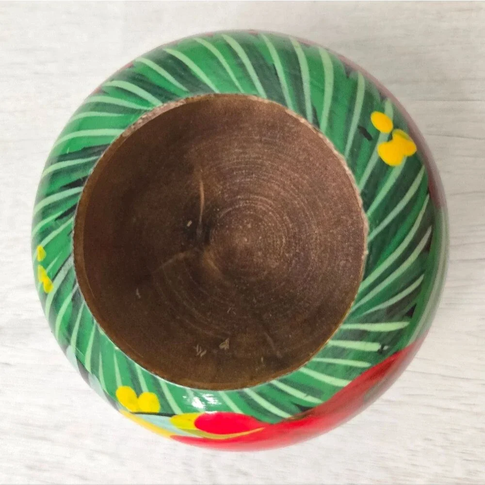 Vintage wooden bowl