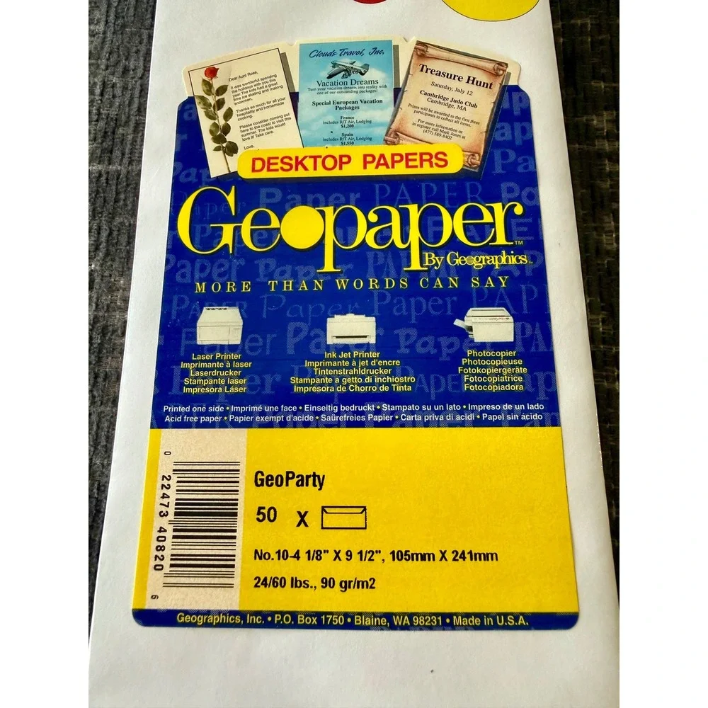 Geographics geoparty decorative