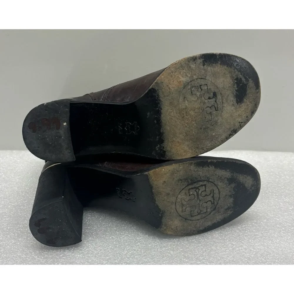 Tory Burch Kayden Booties in Dark Chocolate Size 7.5