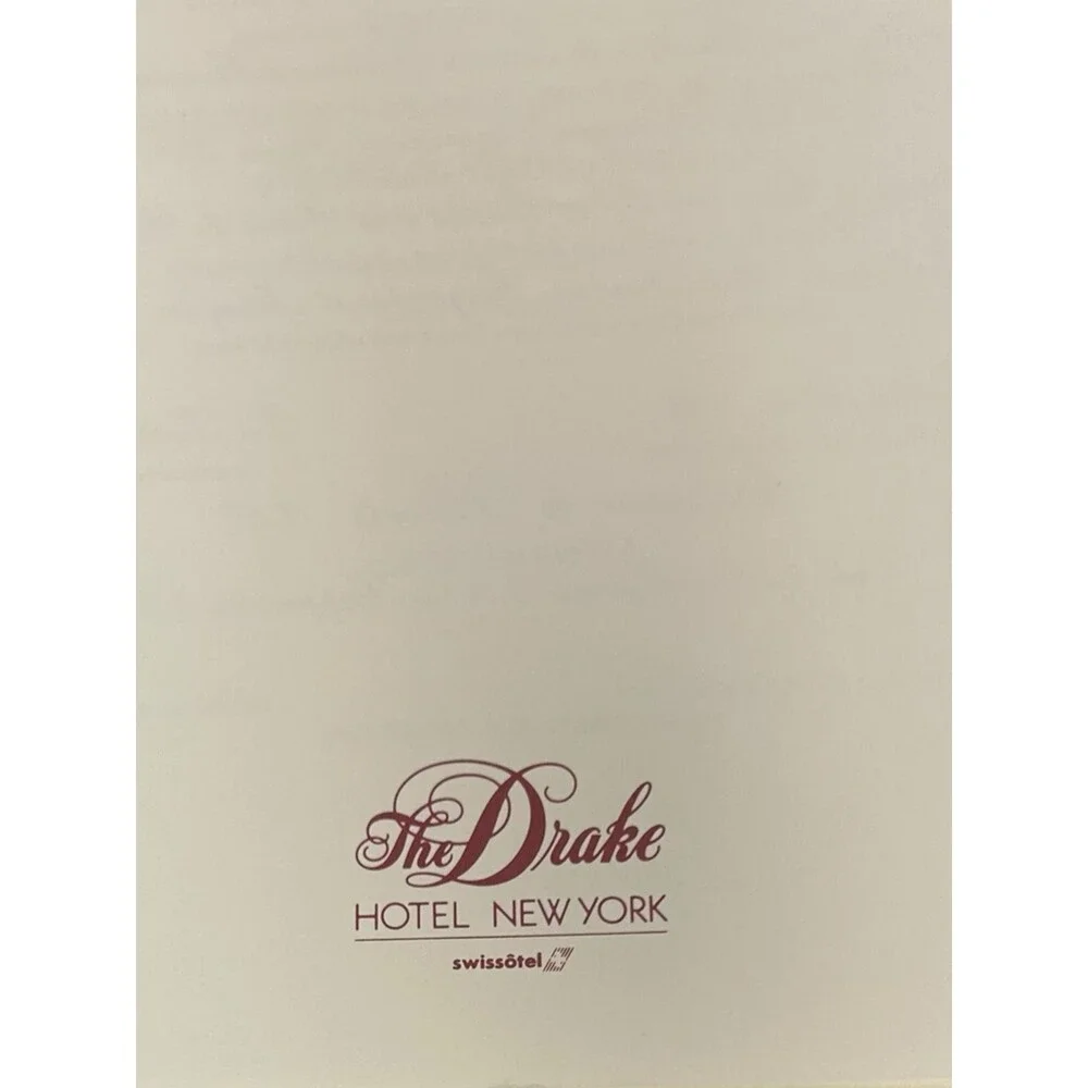 Menu product signed