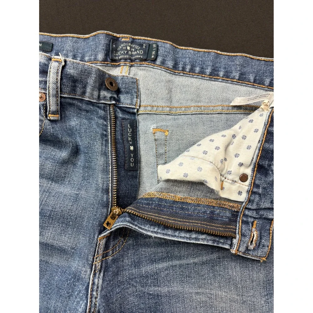 Lucky‎ Brand 121 Heritage Slim Mens Jeans W36 L30 Blue Wash Denim Eastvale