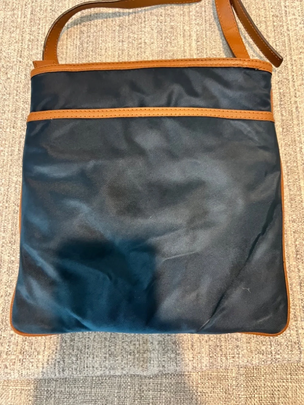 Michael Kors Kempton Navy Crossbody Bag!