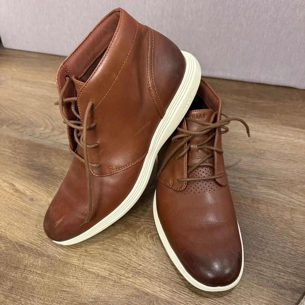 Cole Haan toes country leather