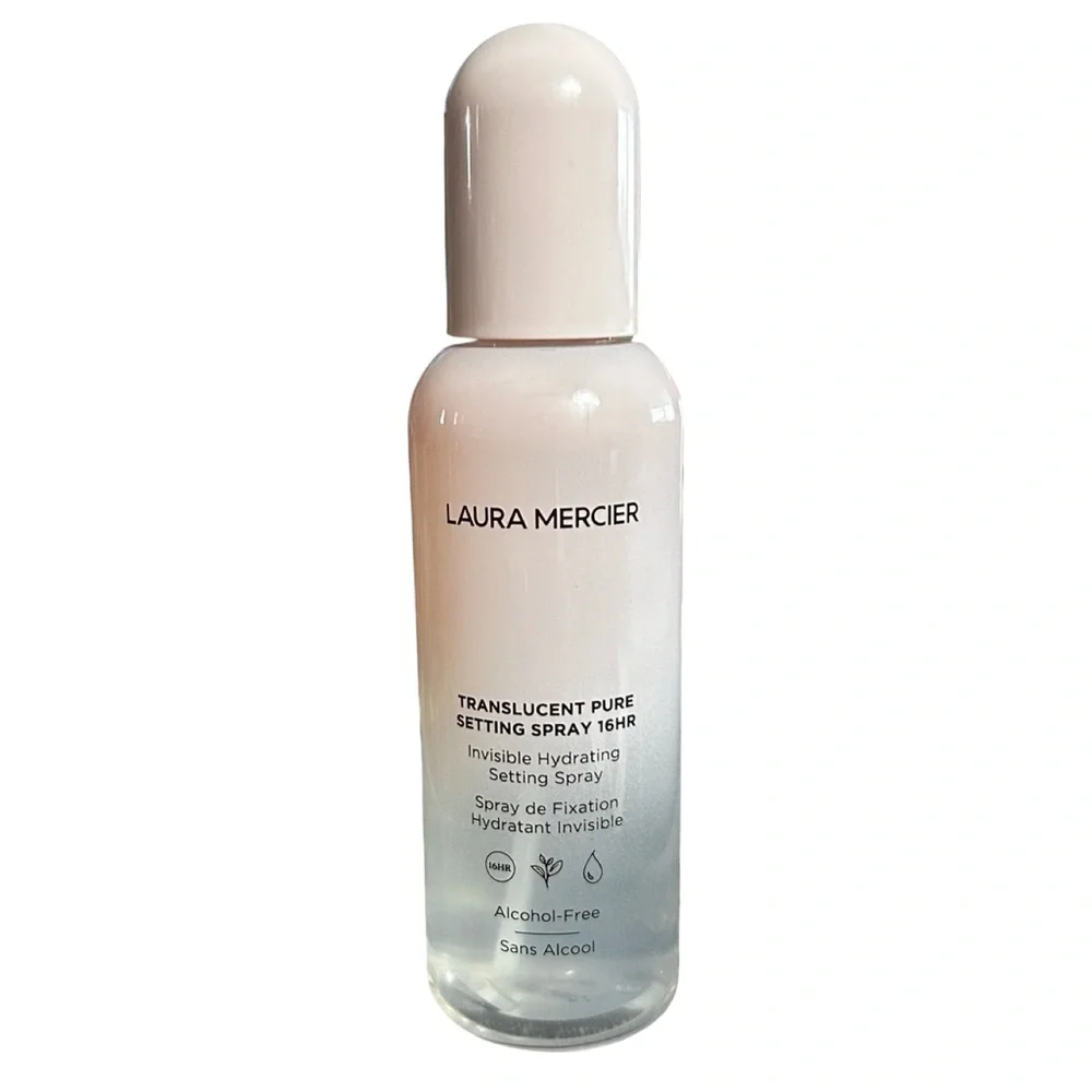 Laura Mercier Translucent Pure Setting Spray 16HR Hydrating 100ml NWT Full Size