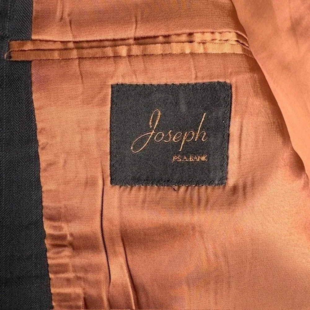 Joseph A Bank drapes fabric