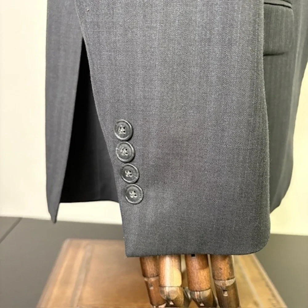 Joseph A Bank suit type charcoal