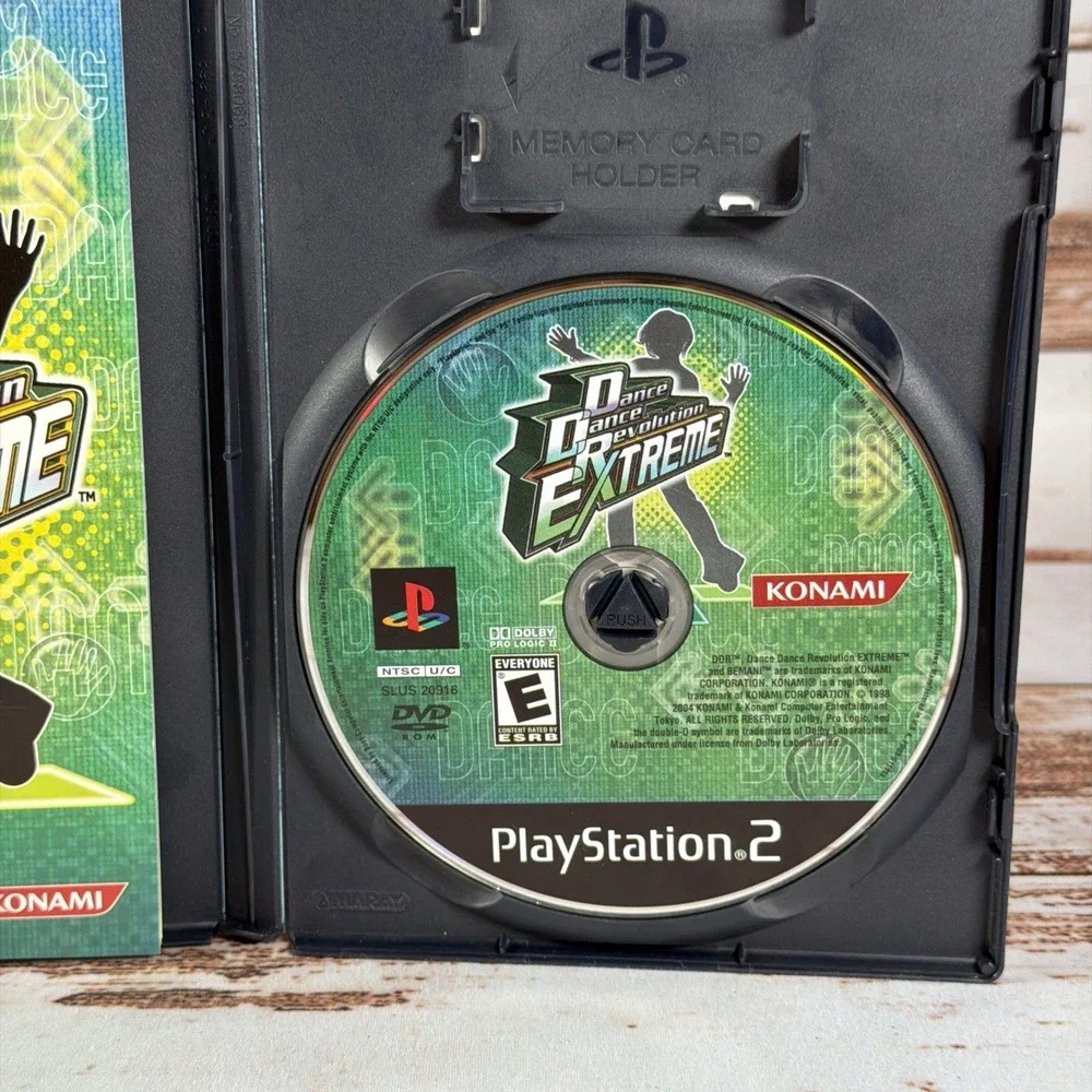 Dance Dance Revolution Extreme PS2 Complete CIB Tested Working Konami DDR