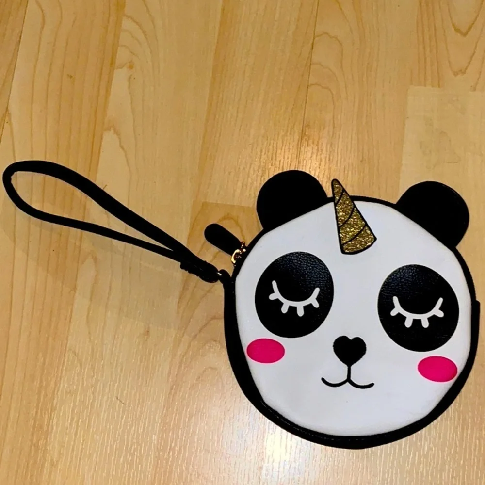 Betsey Johnson Pandacorn‎ Unicorn clutch purse