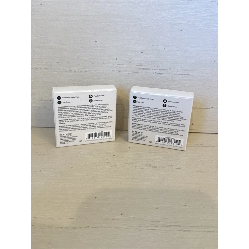 2 Bundle REALHER Pure Resolve Highlighter 4 Grams /. 0.14 Oz NEW IN BOX