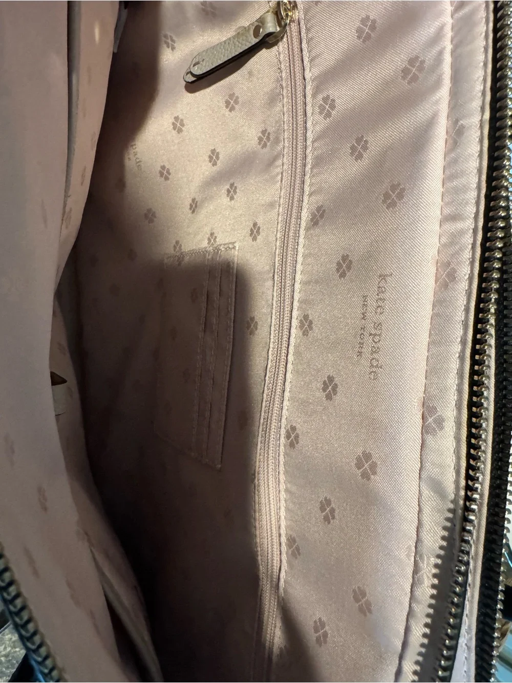 kate spade sleek pebbled