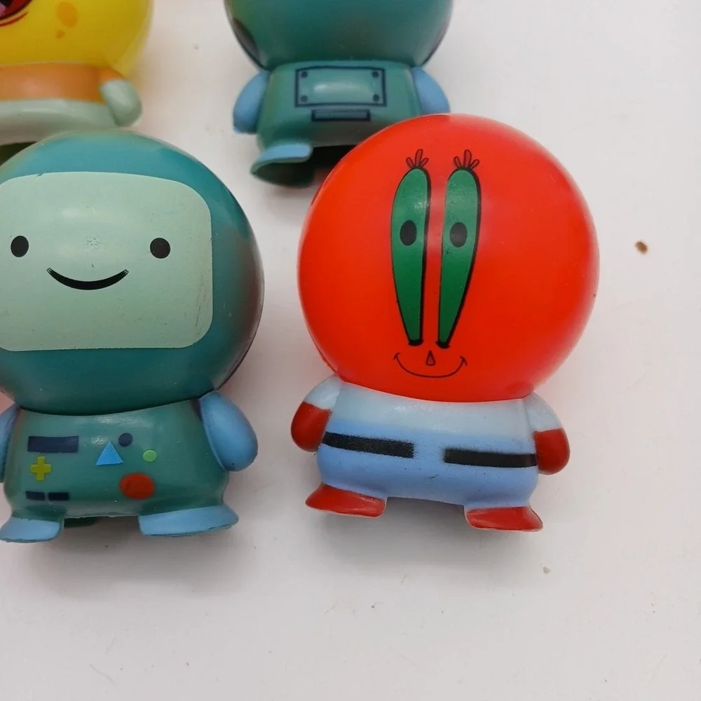Spongebob SquarePants cupcake topper Patrick Star Bubble‎ Heads Football Toys