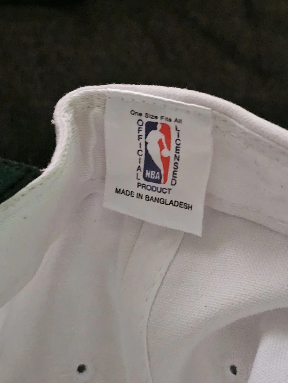 Puma Los Angeles Lakers White and Black NBA Champions Hat