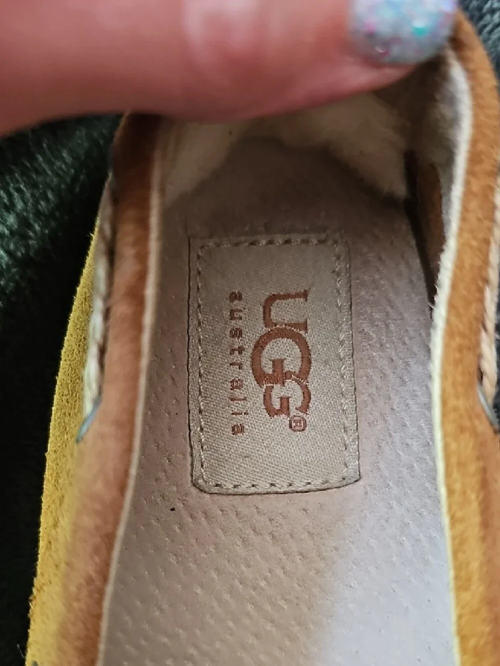 UGG suede slip
