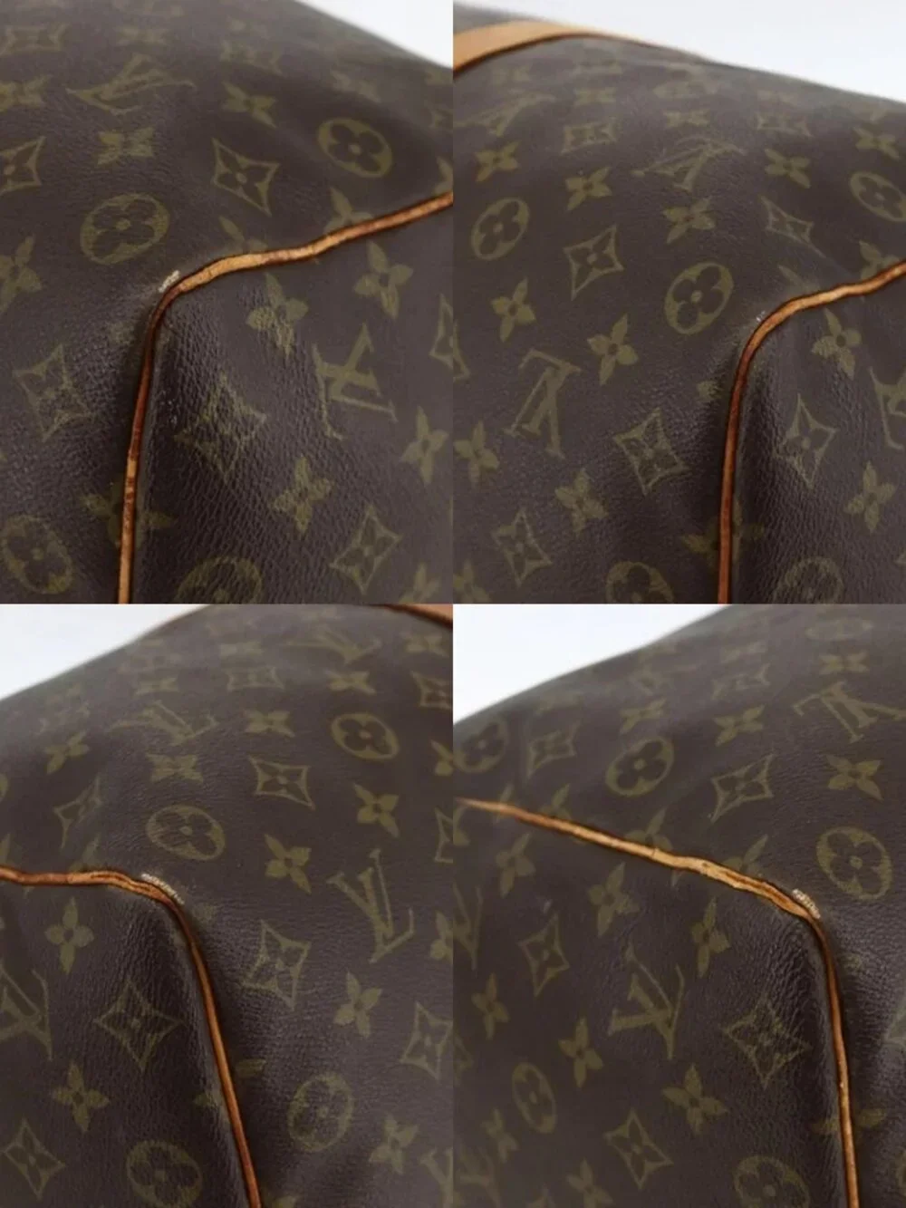 LOUIS VUITTON Monogram Keepall 50 Boston Bag Vintage M41426 LV Auth 127100