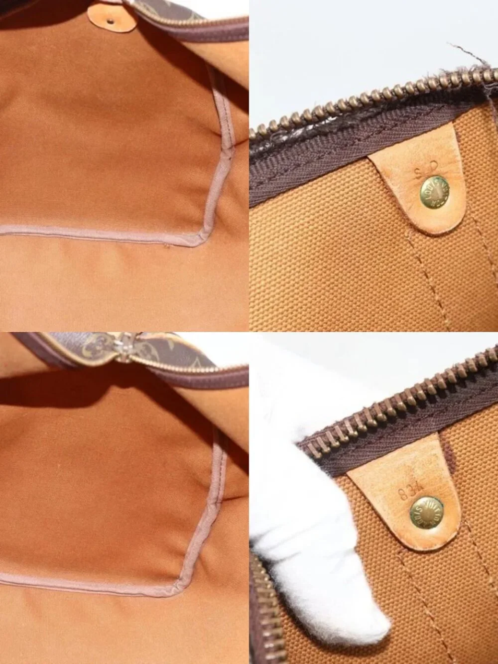LOUIS VUITTON Monogram Keepall 50 Boston Bag Vintage M41426 LV Auth 127100