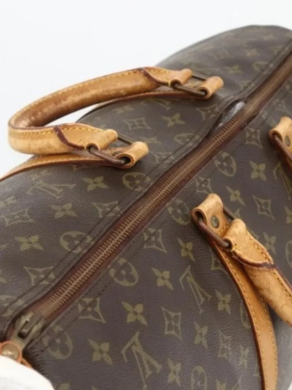 LOUIS VUITTON Monogram Keepall 50 Boston Bag Vintage M41426 LV Auth 127100