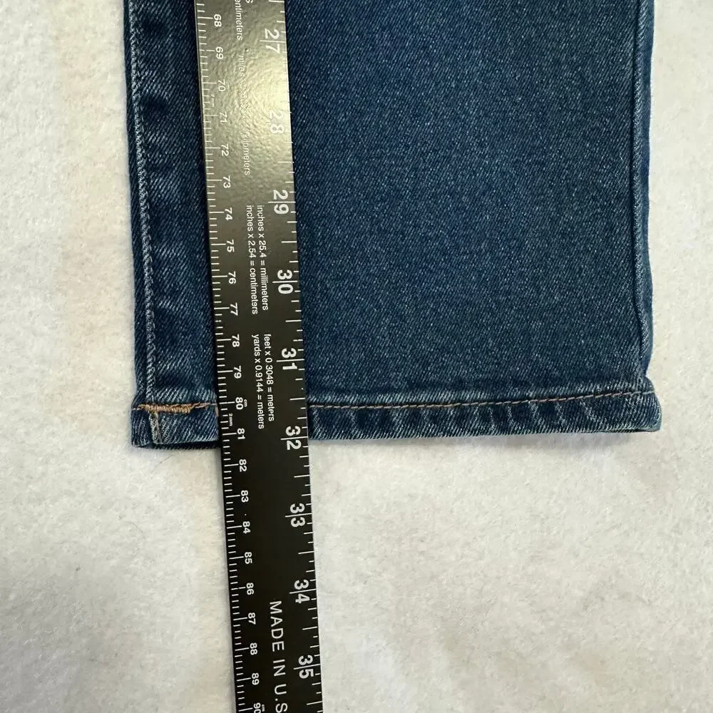 True Religion Rocco Flap Pocket Skinny Jeans Dark Wash Denim 36x32 NWT
