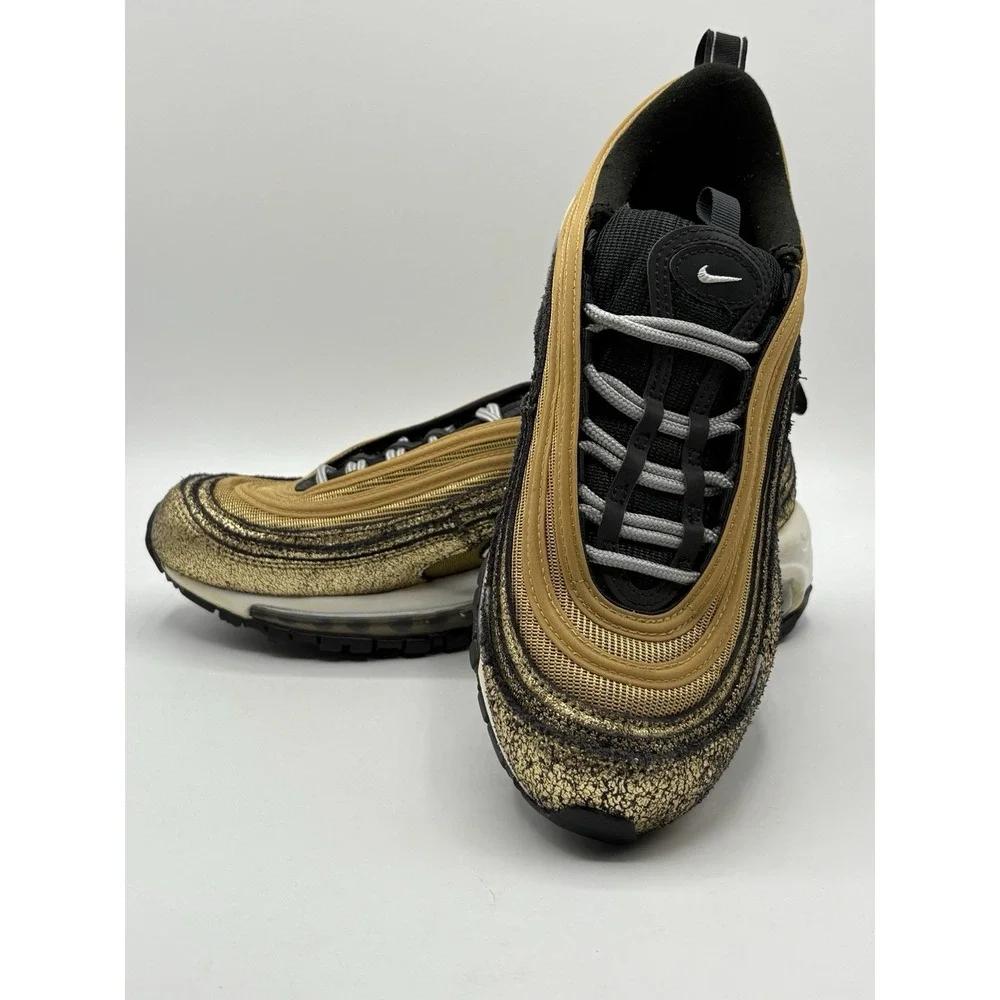 Nike Sneakers‎ Women's GoldAir Max 97 'Cracked Gold' | DO5881 700 2021 Size W 8